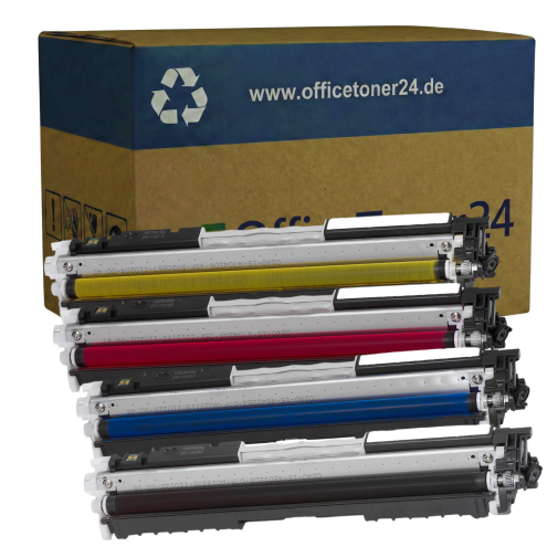 Recycelter HP 126A CMYK Multipack Toner (4er-Set)