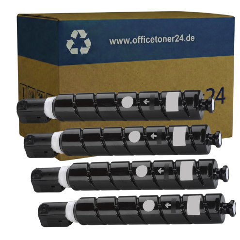 Recycelter Canon C-EXV 49 CMYK Multipack Toner (4er-Set)