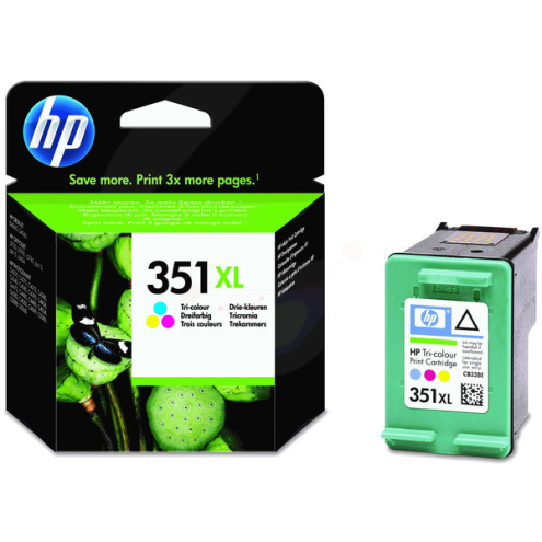 ORIGINAL HP 351XL Druckkopfpatrone color High-Capacity 580 Seiten, 14,00 ml (CB 338 EE)