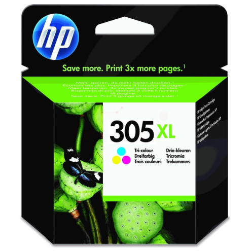 ORIGINAL HP 305XL Druckkopfpatrone color High-Capacity 200 Seiten (3YM63AE)