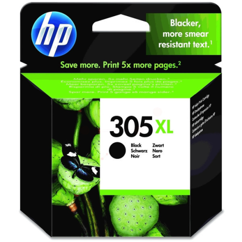 ORIGINAL HP 305XL Druckkopfpatrone schwarz High-Capacity 240 Seiten (3YM62AE)