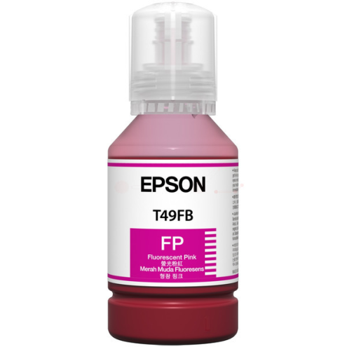 ORIGINAL EPSON T49F8 Tintenpatrone rosa fluoreszierend dye 140,00 ml (C 13 T 49F800)