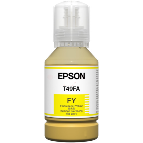 ORIGINAL EPSON T49F7 Tintenpatrone gelb fluoreszierend dye 140,00 ml (C 13 T 49F700)