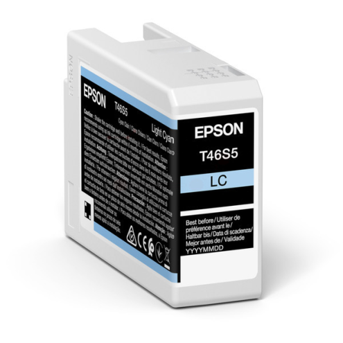 ORIGINAL EPSON T46S5 Tintenpatrone cyan hell 25,00 ml (C 13 T 46S500)