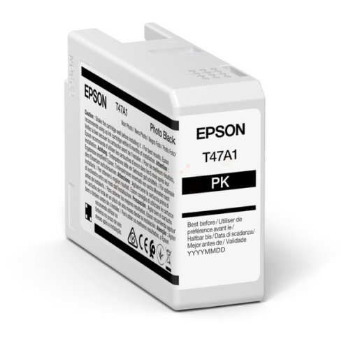 ORIGINAL EPSON T47A1 Tintenpatrone schwarz 50,00 ml (C 13 T 47A100)
