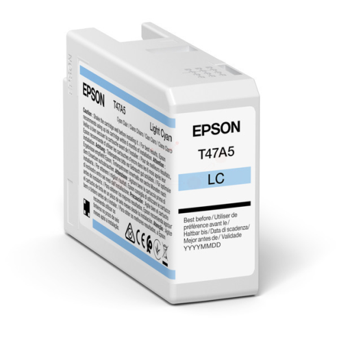 ORIGINAL EPSON T47A5 Tintenpatrone cyan hell 50,00 ml (C 13 T 47A500)