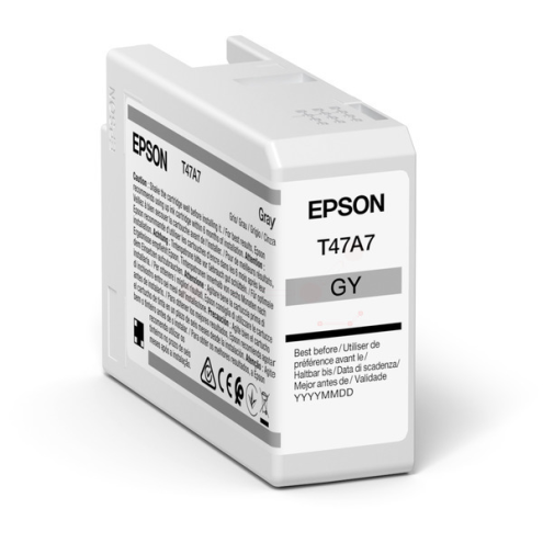 ORIGINAL EPSON T47A7 Tintenpatrone grau 50,00 ml (C 13 T 47A700)