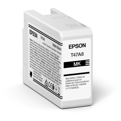 ORIGINAL EPSON T47A8 Tintenpatrone schwarz matt 50,00 ml (C 13 T 47A800)