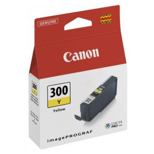ORIGINAL CANON PFI300Y Tintenpatrone gelb 14,40 ml (4196 C 001)