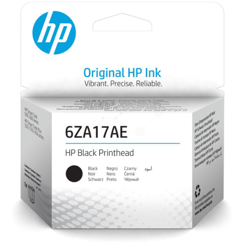 ORIGINAL HP 6ZA17AE Druckkopf schwarz