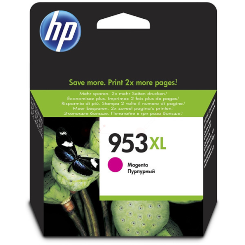ORIGINAL HP 953XL Tintenpatrone magenta High-Capacity 1.450 Seiten, 18,50 ml (F6U17AE)