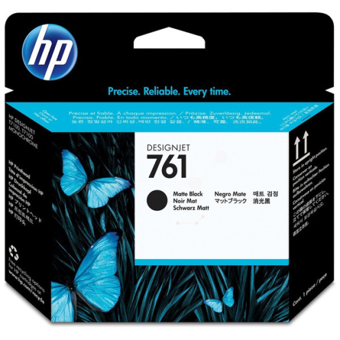 ORIGINAL HP 761 Druckkopf schwarz matt (CH 648 A)
