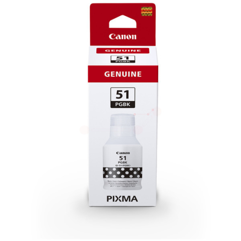 ORIGINAL CANON GI51PGBK Tintenflasche schwarz foto 6.000 Seiten, 170,00 ml (4529 C 001)