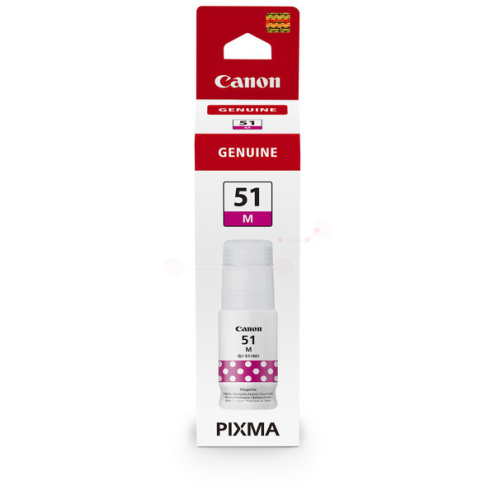 ORIGINAL CANON GI51M Tintenflasche magenta 7.700 Seiten, 70,00 ml (4547 C 001)