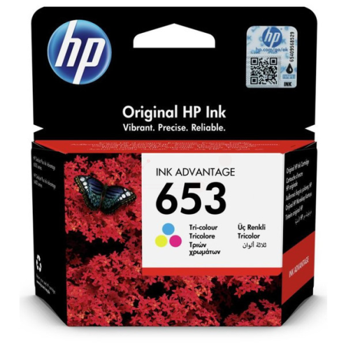 ORIGINAL HP 653 Druckkopfpatrone color 200 Seiten, 5,00 ml (3YM74AE)