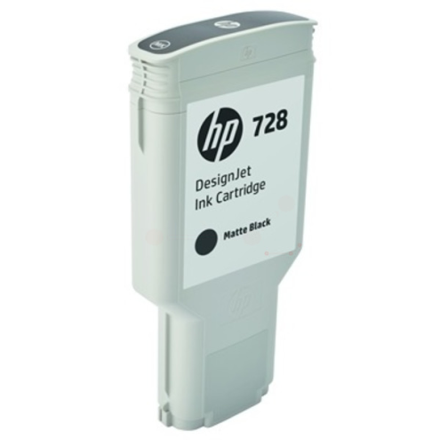 ORIGINAL HP 728 Tintenpatrone schwarz matt 130,00 ml (3WX25A)