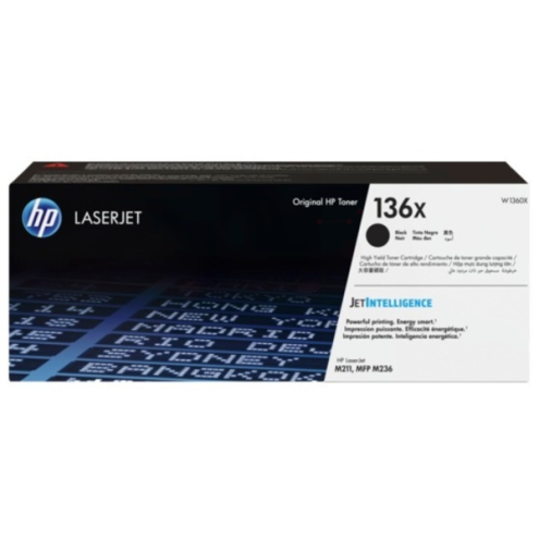 ORIGINAL HP 136A Tonerkartusche schwarz High-Capacity 2.400 Seiten (W 1360 X)