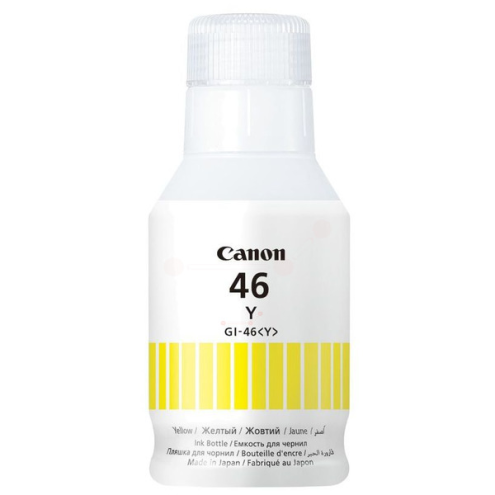 ORIGINAL CANON GI46Y Tintenflasche gelb 14.000 Seiten, 135,00 ml (4429 C 001)