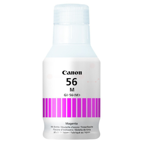 ORIGINAL CANON GI56M Tintenflasche magenta 14.000 Seiten, 135,00 ml (4431 C 001)