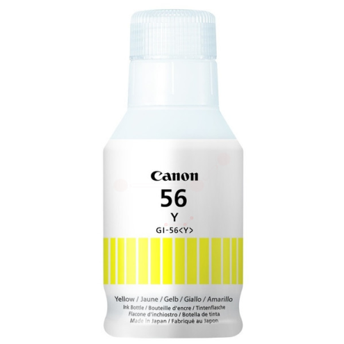ORIGINAL CANON GI56Y Tintenflasche gelb 14.000 Seiten, 135,00 ml (4432 C 001)