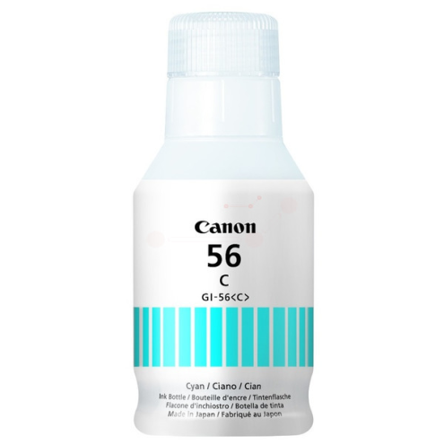 ORIGINAL CANON GI56C Tintenflasche cyan 14.000 Seiten, 135,00 ml (4430 C 001)