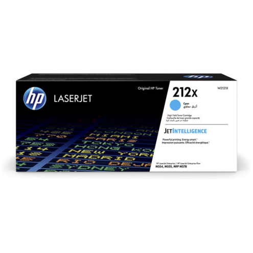 ORIGINAL HP 212X Tonerkartusche cyan 10.000 Seiten (W 2121 X)