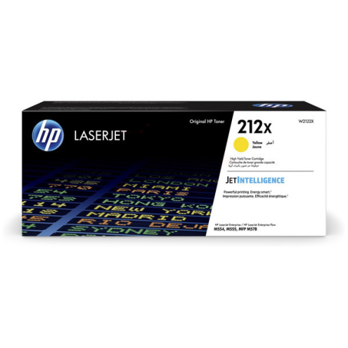 ORIGINAL HP 212X Tonerkartusche gelb 10.000 Seiten (W 2122 X)