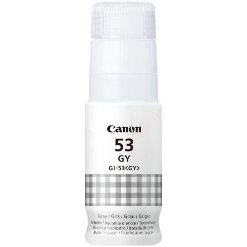 ORIGINAL CANON GI53GY Tintenflasche grau 3.000 Seiten, 60,00 ml (4708 C 001)