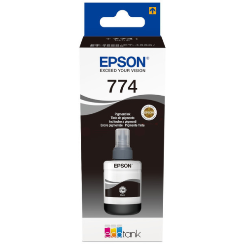 ORIGINAL EPSON T7741 Tintenflasche schwarz 6.000 Seiten, 140,00 ml (C 13 T 774140)