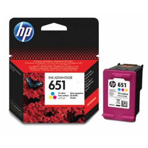 ORIGINAL HP 651 Druckkopfpatrone color 300 Seiten (C2P11AE)