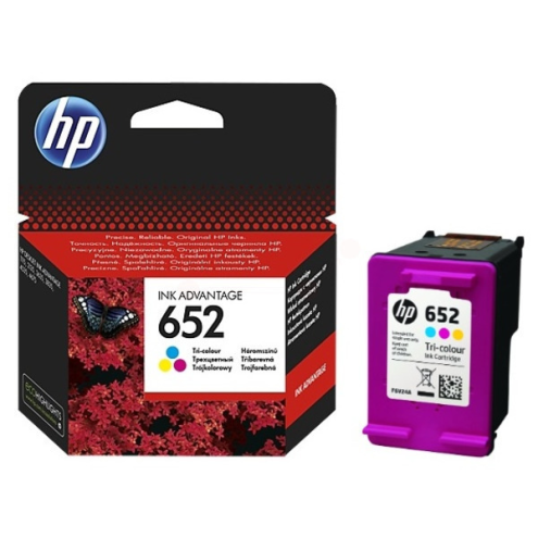ORIGINAL HP 652 Druckkopfpatrone color 200 Seiten (F6V24AE)