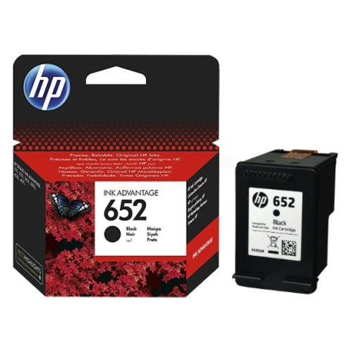 ORIGINAL HP 652 Druckkopfpatrone schwarz 360 Seiten (F6V25AE)