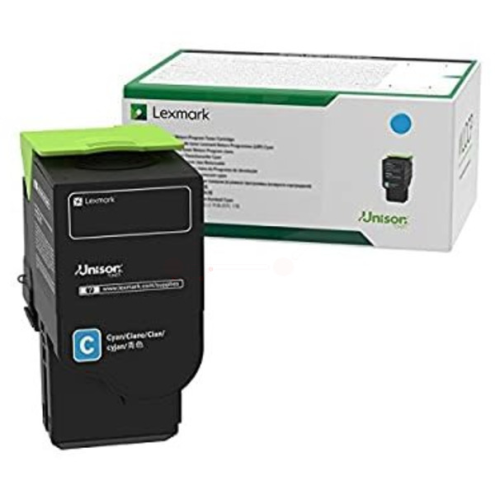 ORIGINAL LEXMARK 78C0X20 Toner-Kit cyan extra High-Capacity 5.000 Seiten
