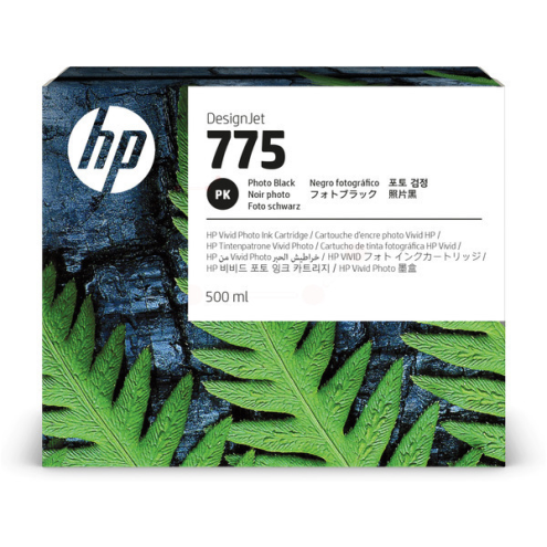ORIGINAL HP 775 Tintenpatrone schwarz hell 500,00 ml (1XB21A)