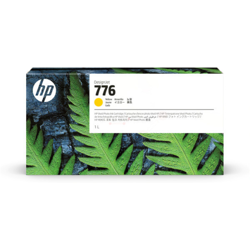 ORIGINAL HP 776 Tintenpatrone gelb 1.000,00 ml (1XB08A)