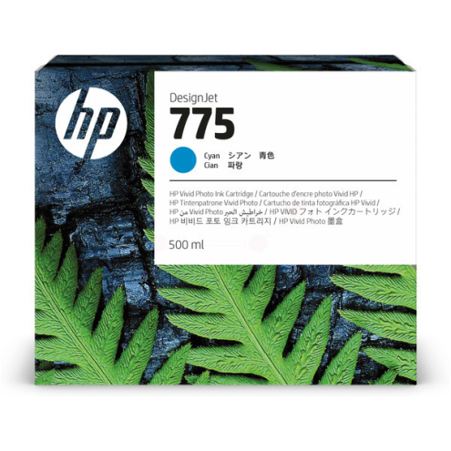 ORIGINAL HP 775 Tintenpatrone cyan 500,00 ml (1XB17A)