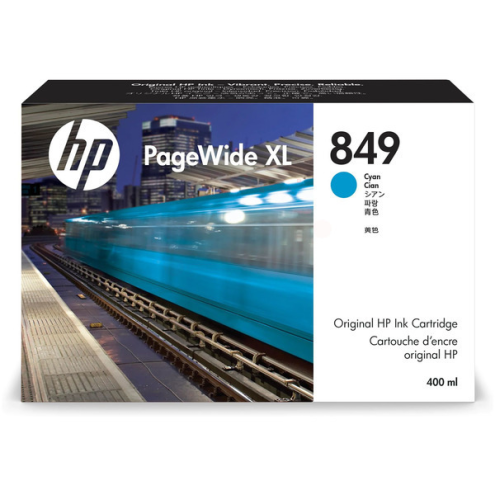 ORIGINAL HP 849 Tintenpatrone cyan 400,00 ml (1XB39A)