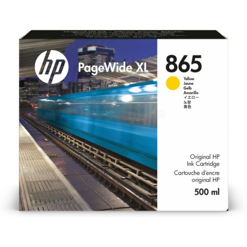 ORIGINAL HP 865 Tintenpatrone gelb 500,00 ml (3ED84A)