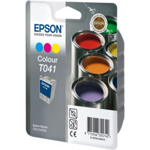 ORIGINAL EPSON T041 Tintenpatrone color 300 Seiten, 37,00 ml (C 13 T 04104010)