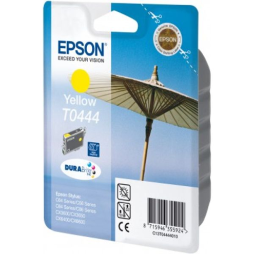 ORIGINAL EPSON T0444 Tintenpatrone gelb 420 Seiten/5%, 13,00 ml (C 13 T 04444010)