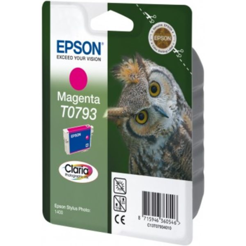 ORIGINAL EPSON T0793 Tintenpatrone magenta 685 Seiten, 11,00 ml (C 13 T 07934010)