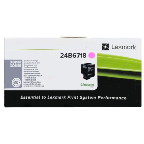 ORIGINAL LEXMARK 24B6718 Toner-Kit magenta 13.000 Seiten