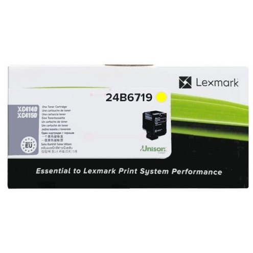 ORIGINAL LEXMARK 24B6719 Toner-Kit gelb 13.000 Seiten
