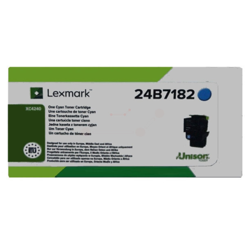 ORIGINAL LEXMARK 24B7182 Toner-Kit cyan 6.000 Seiten