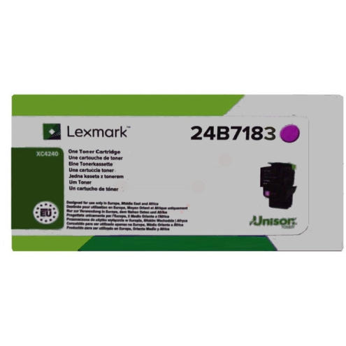 ORIGINAL LEXMARK 24B7183 Toner-Kit magenta 6.000 Seiten