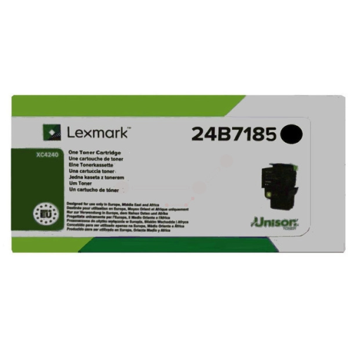 ORIGINAL LEXMARK 24B7185 Toner-Kit schwarz 9.000 Seiten