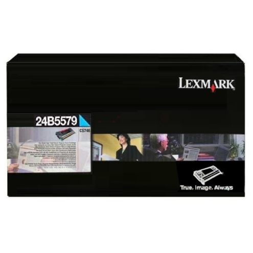 ORIGINAL LEXMARK 24B5579 Tonerkartusche cyan 10.000 Seiten