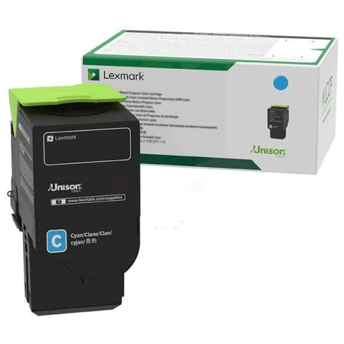 ORIGINAL LEXMARK 78C0U20 Toner-Kit cyan ultra High-Capacity 7.000 Seiten