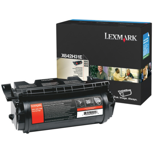 ORIGINAL LEXMARK X642H31E Tonerkartusche schwarz 21.000 Seiten