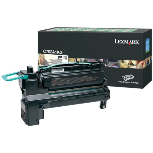 ORIGINAL LEXMARK C792A1KG Tonerkartusche schwarz return program 6.000 Seiten